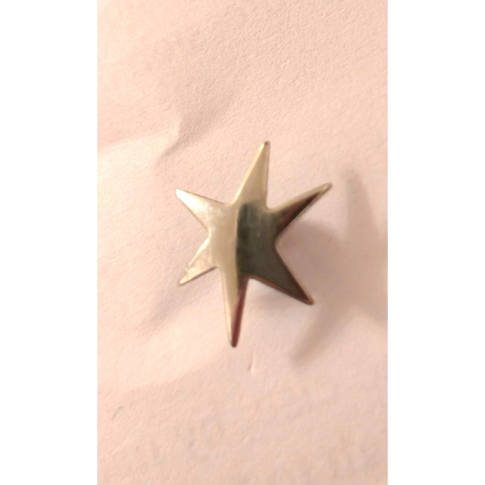 Single 6-pointed star pierced earring - Missing Match
